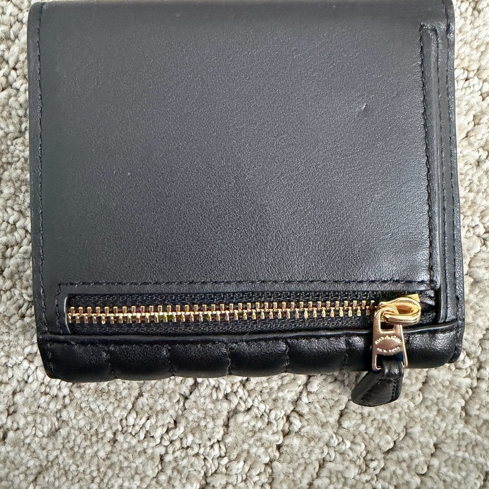 Coach Black Quilted Leather Accessory - Picture 6 of 8